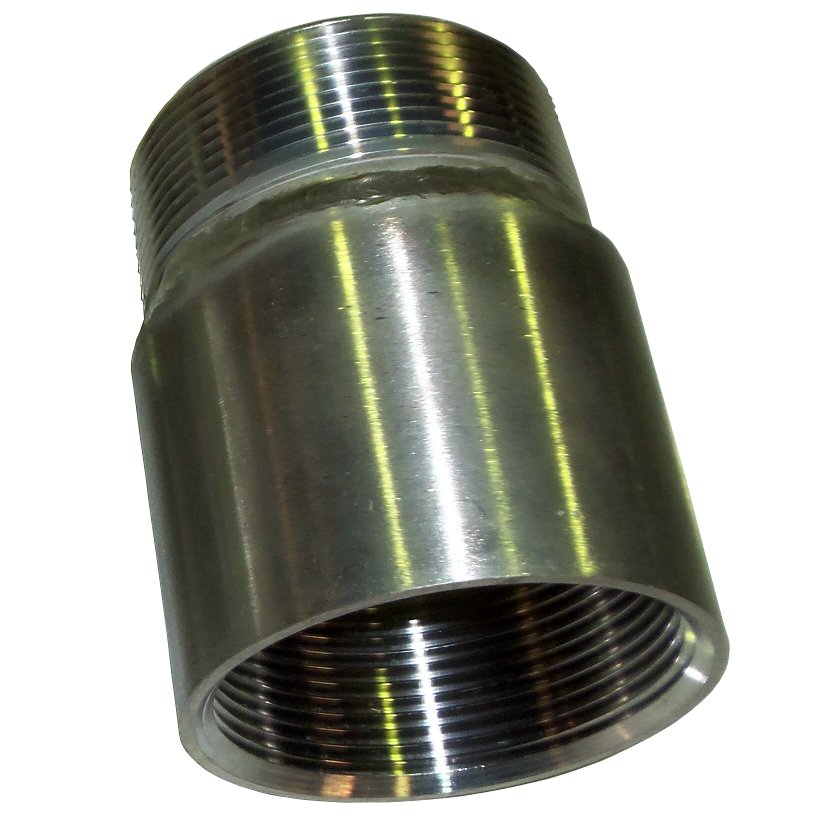 NPT male � BSP female adaptor<br>2� S/S<br>993-005-418-001F